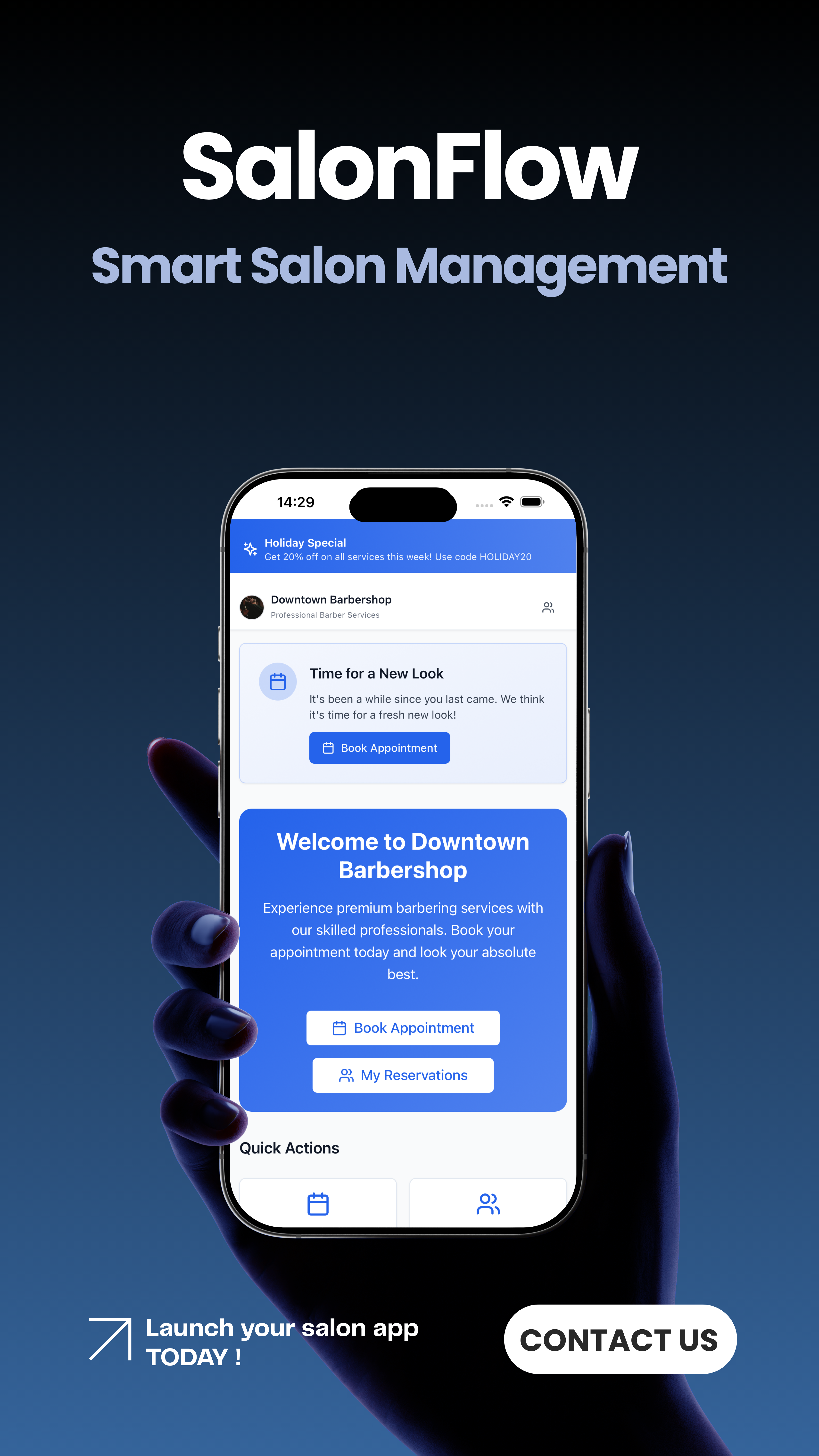 SalonFlow demo thumbnail